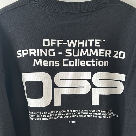 Off White Crew Sweater - Picture 7 of 14